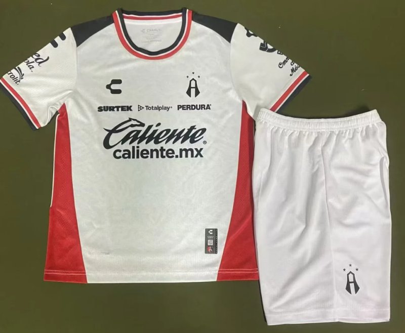 Kids-Atlas 25/26 Away White Soccer Jersey